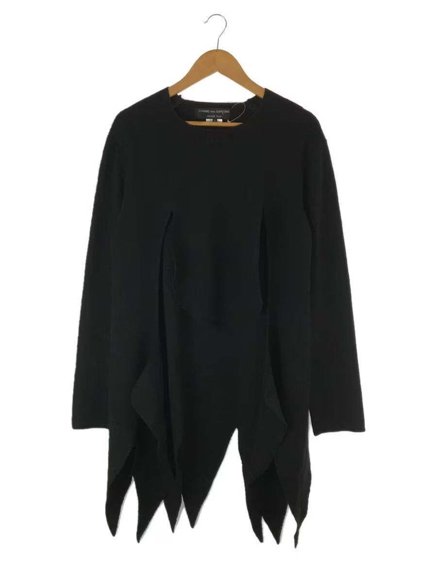 Comme des Garcons × Comme des Garcons Homme Plus SS23 Spike Cape Open Knit Sweater Size US M / EU 48-50 / 2 - 1 Thumbnail