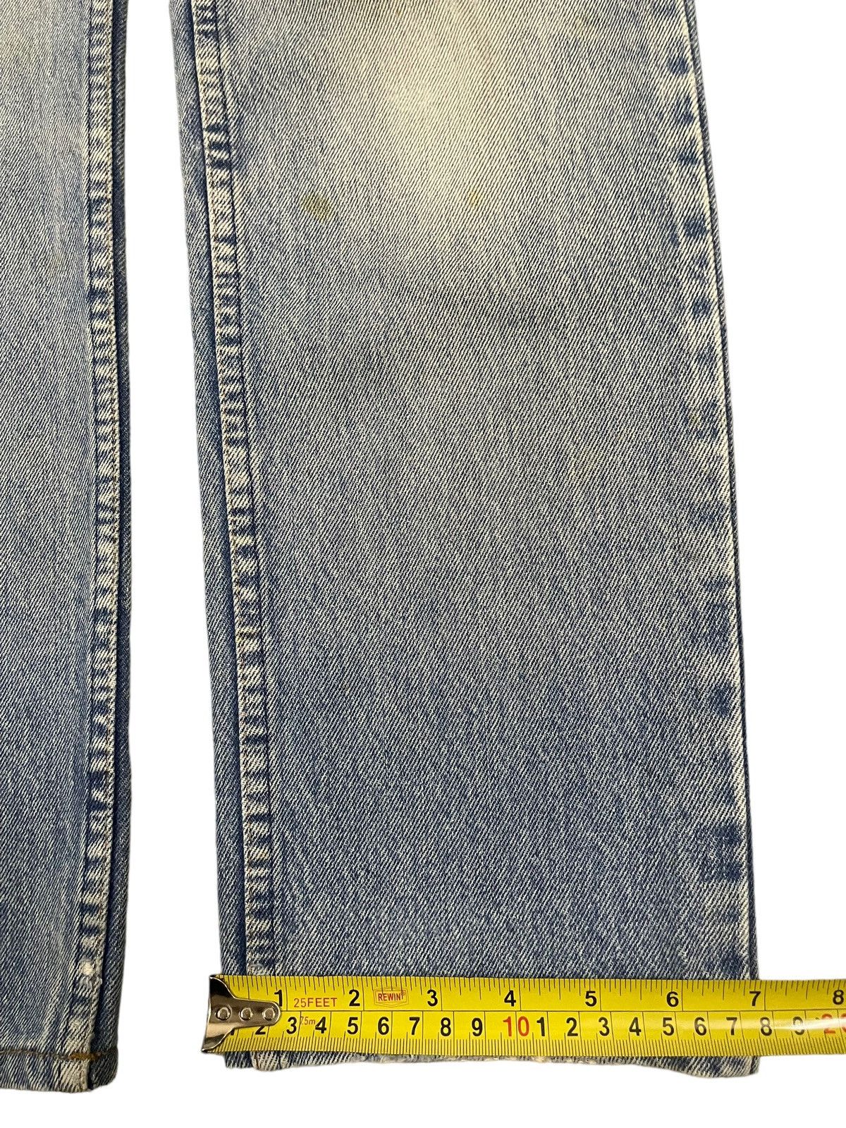 Polo Ralph Lauren Vintage 90s Made in Usa Polo Ralph Lauren Distressed Jeans Size US 27 - 15 Thumbnail
