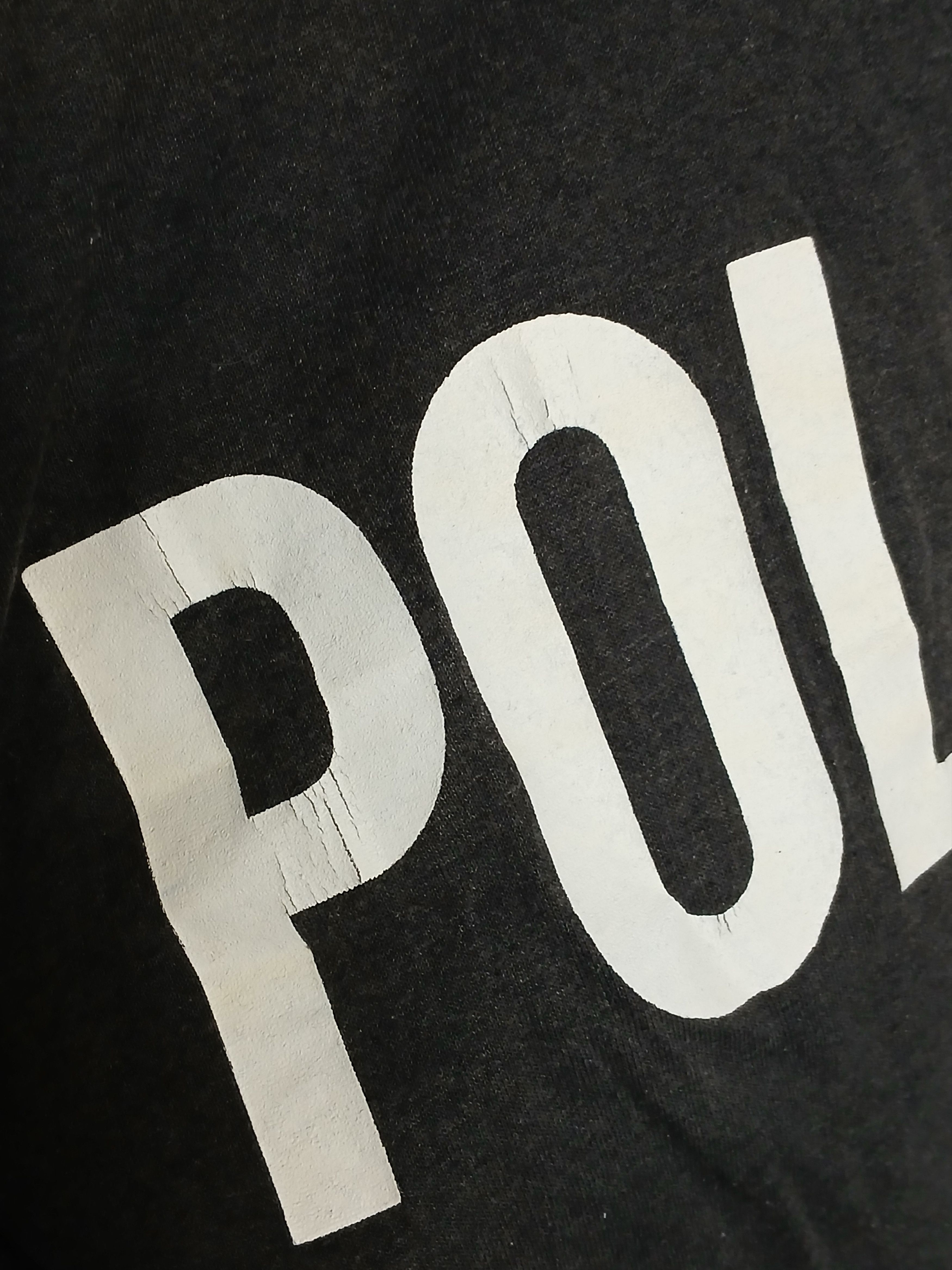 Rap Tees × Vintage Vintage Police Polizei T-Shirt Kanye West Size US S / EU 44-46 / 1 - 6 Thumbnail