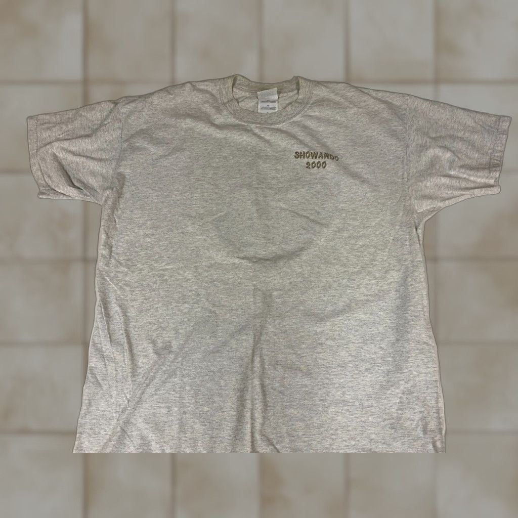 Gildan Gildan Mens Shirt XL Gray Crew Neck Cotton Short Sleeve Logo Atlanta Woodcraft Vintage: No Size US XL / EU 56 / 4 - 1 Thumbnail
