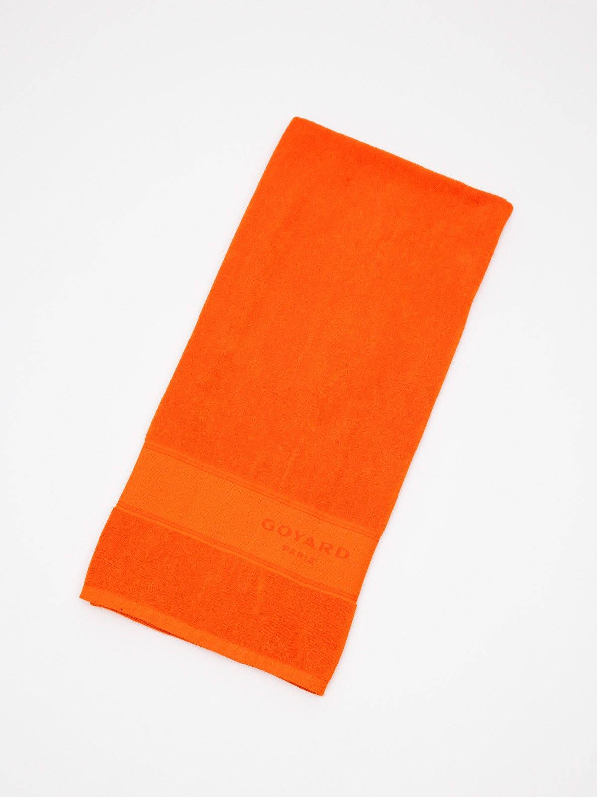image of Goyard Orange Beach Towel, Men's
