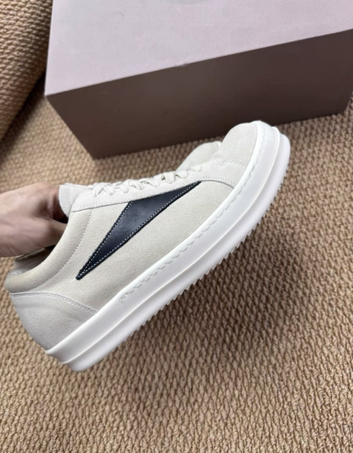 Rick Owens Rick Owens RO Luxor Main Line Suede Vans Style K37 Size US 6.5 / EU 39-40 - 3 Thumbnail