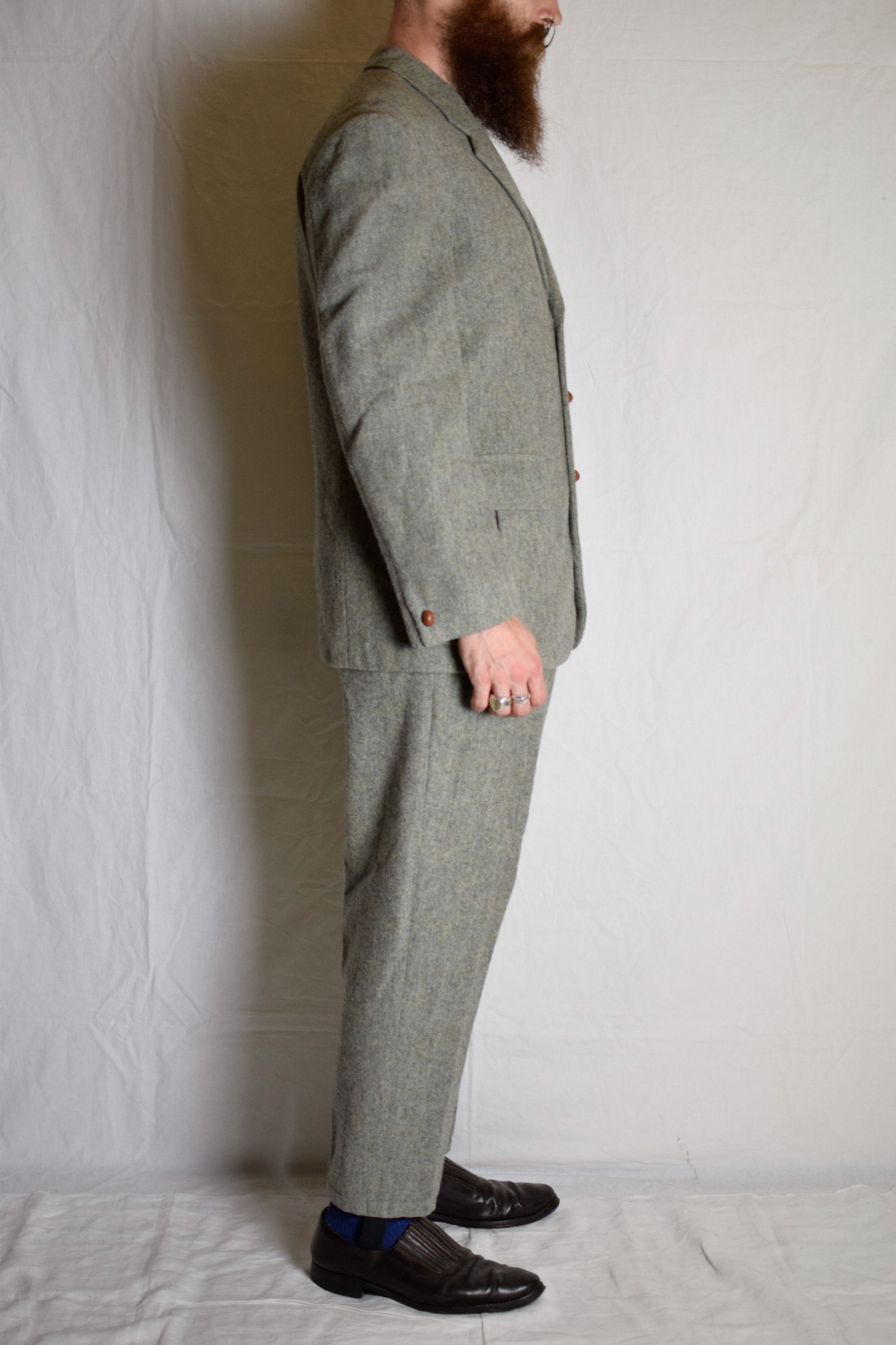 Yohji Yamamoto YYPH AW90 Archive Wool Suit Size 50R - 8 Thumbnail