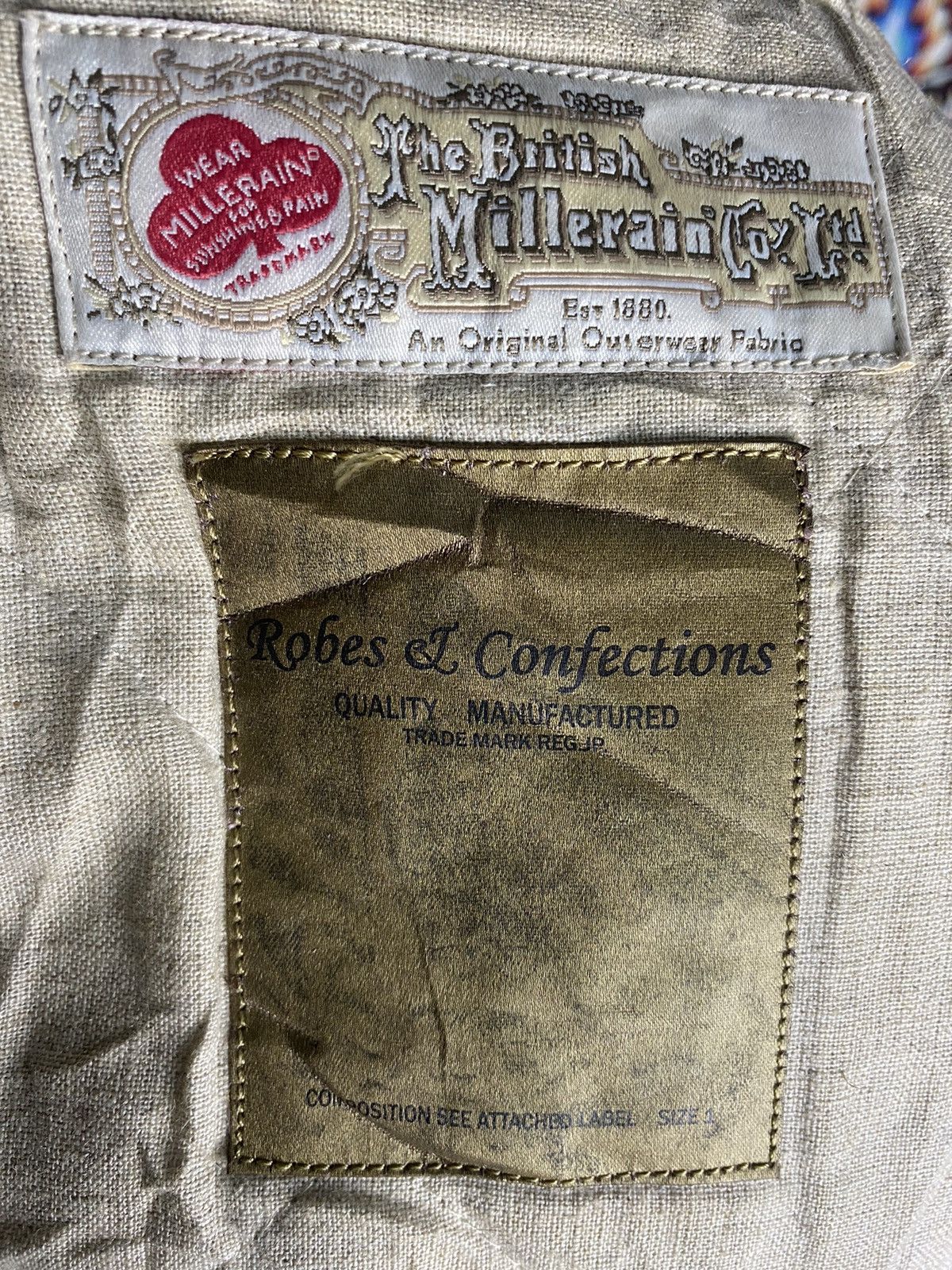 Japanese Brand Vintage The British Millerain Fabric Fur Parka Jacket Size US M / EU 48-50 / 2 - 11 Thumbnail