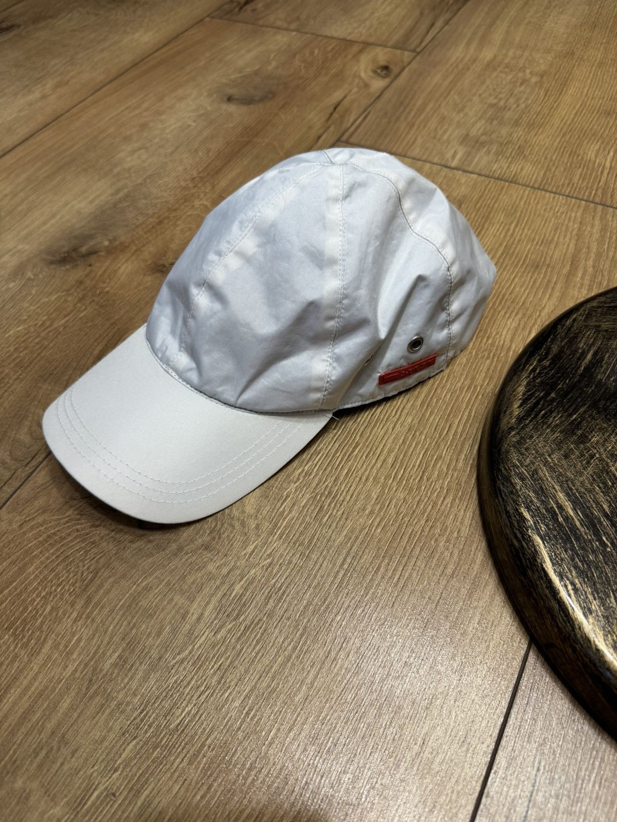 Prada Prada sport nylon Vintage Cap with rad tab Size ONE SIZE - 1 Thumbnail
