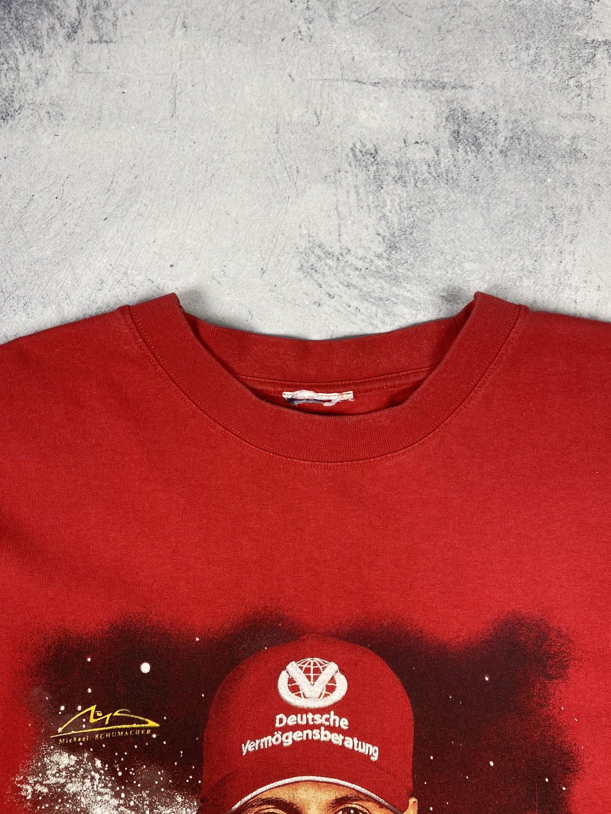 Vintage 2000s Michael Schumacher F1 World Champion T Shirt