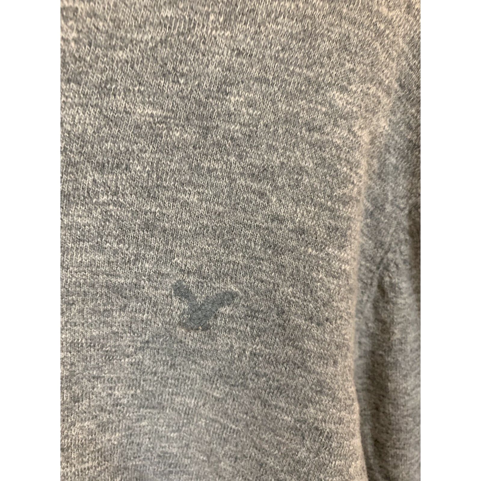 American Eagle Outfitters American Eagle Outfitters V Neck Athletic Fit Sweater Mens XL Gray Size US XL / EU 56 / 4 - 3 Thumbnail