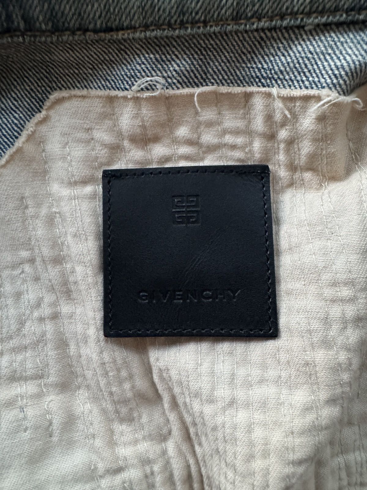 Givenchy Givenchy distressed denim boro jacket XL Size US XL / EU 56 / 4 - 3 Thumbnail