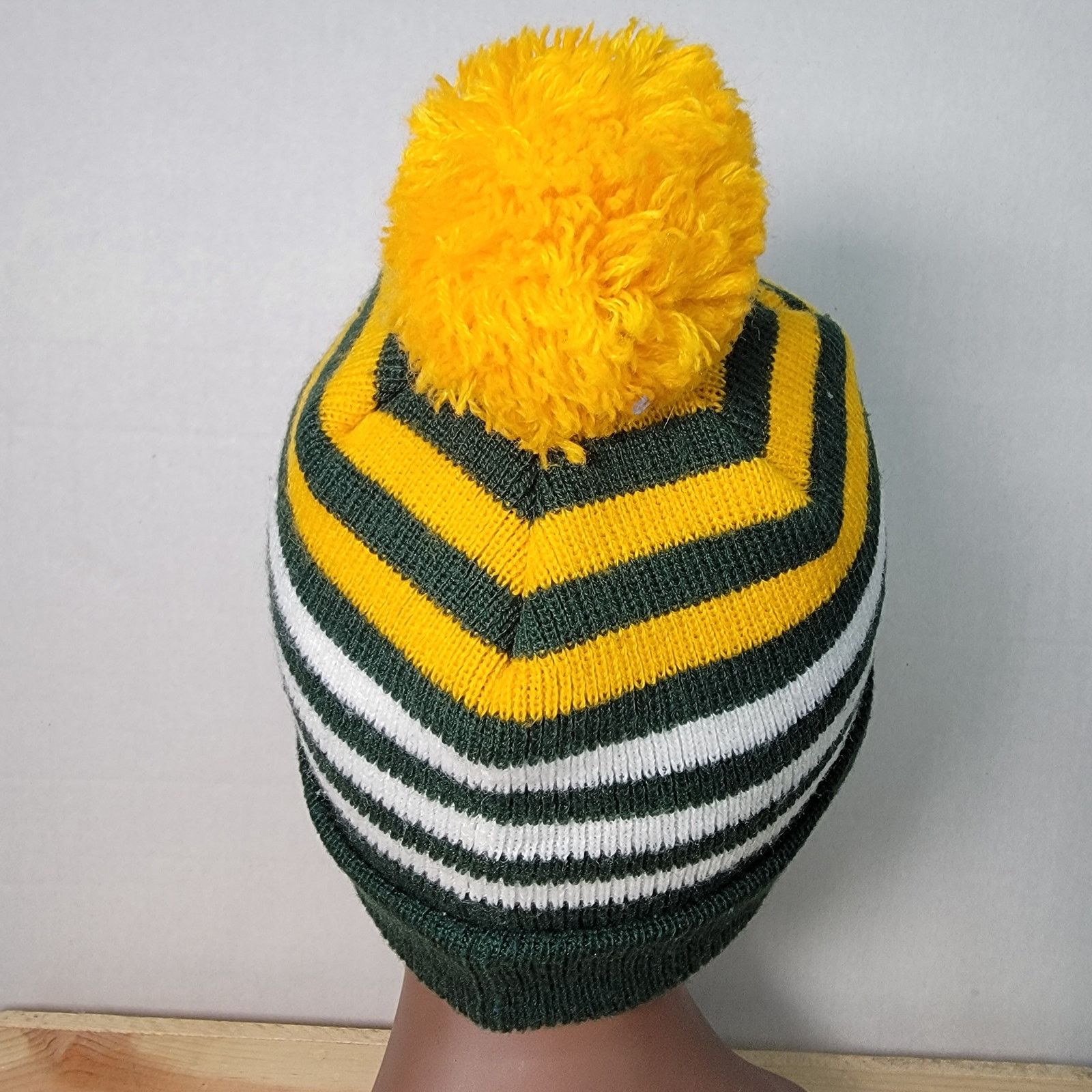 47 Brand 47 Brand Kids Green Bay Packers Beanie w/ Single Pom Pom Size ONE SIZE - 3 Thumbnail