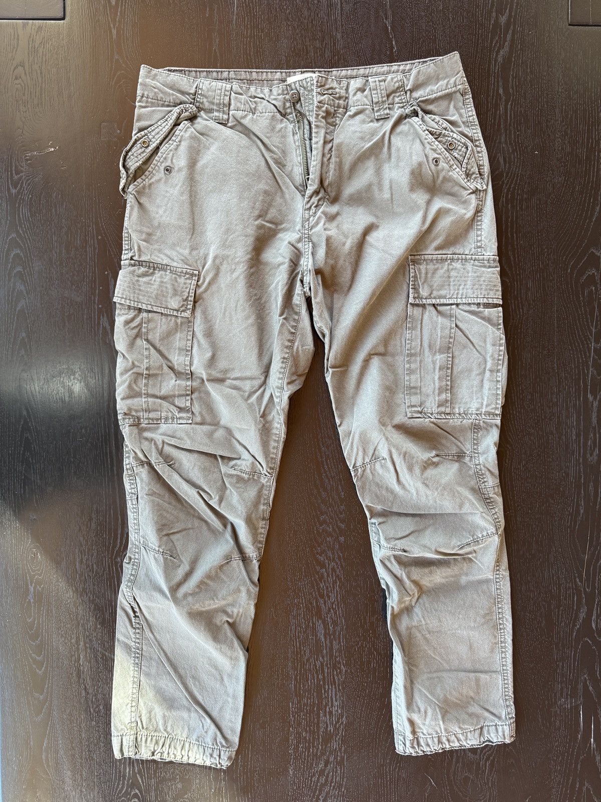 H&M Vintage Olive Green H&M Cargo Pants 36x30 Size US 36 / EU 52 - 1 Thumbnail