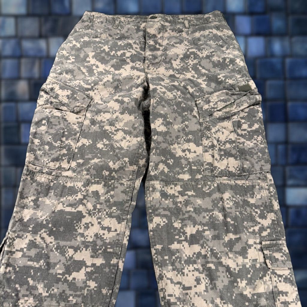 Propper VINTAGE PROPPER Military Army Cargo Pants Men Regular 33x32 Green Camouflage Canvas Cargo Pocket Army Outdoor 90s? Size US 33 - 1 Thumbnail