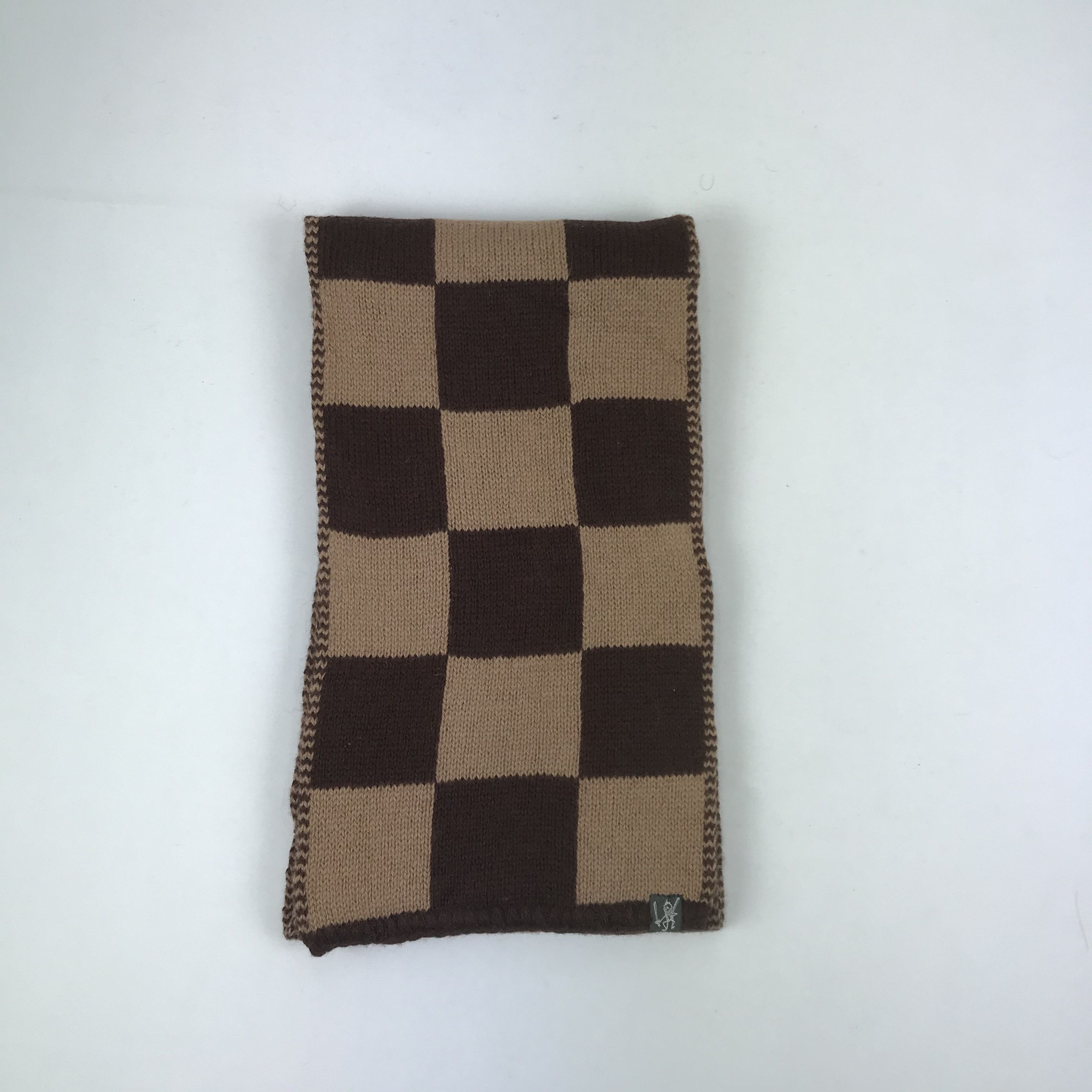 Japanese Brand Vintage PPFM Scarf Muffler Wool Cashmere Scarves Size ONE SIZE - 3 Thumbnail