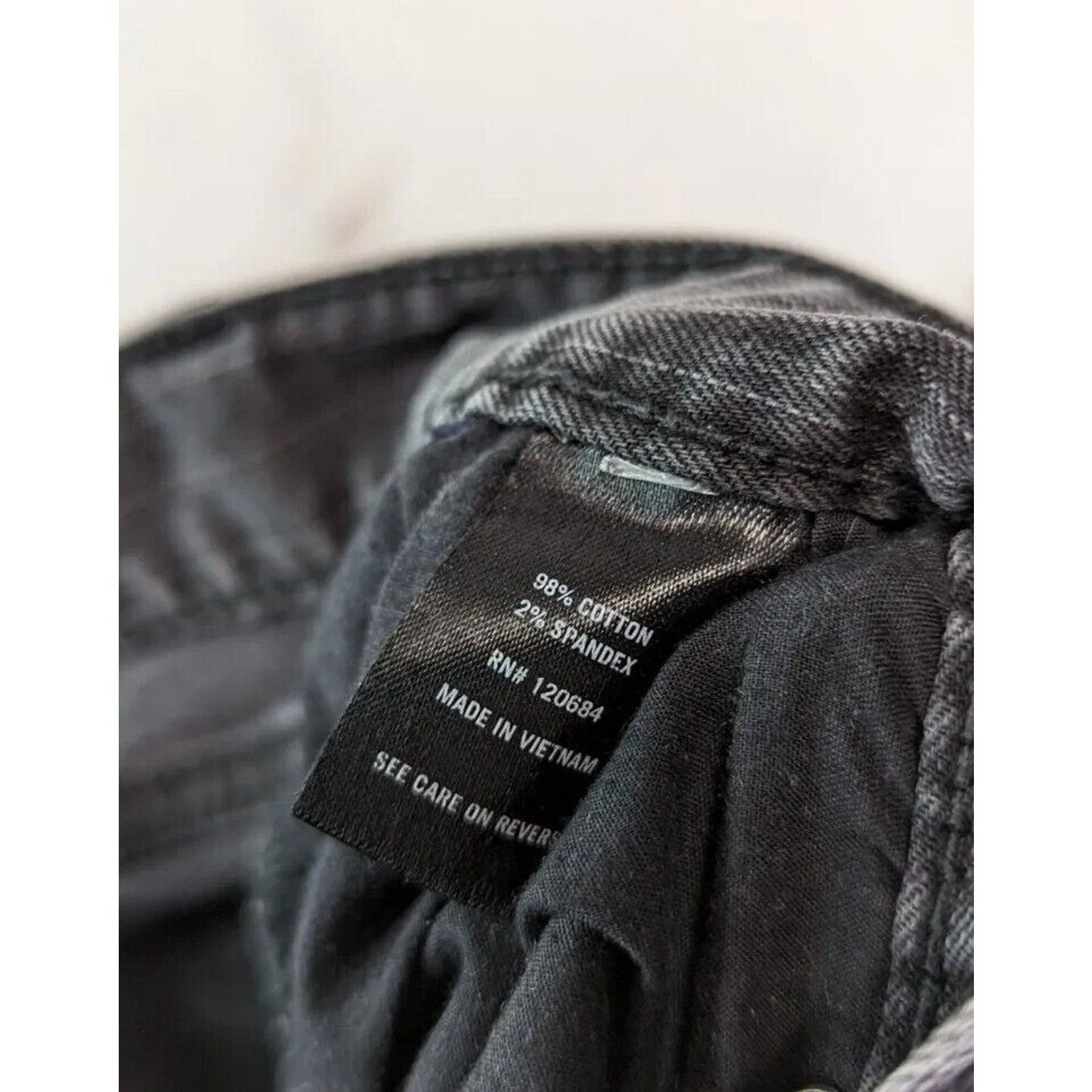 Rude Rude Jeans Mens 36 x 30 Gray Super Skinny Denim Acid Wash Size US 36 / EU 52 - 10 Thumbnail