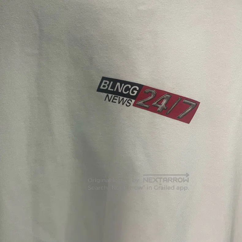 Balenciaga Balenciaga Printed logo short-sleeved T-shirt Size US XS / EU 42 / 0 - 3 Thumbnail