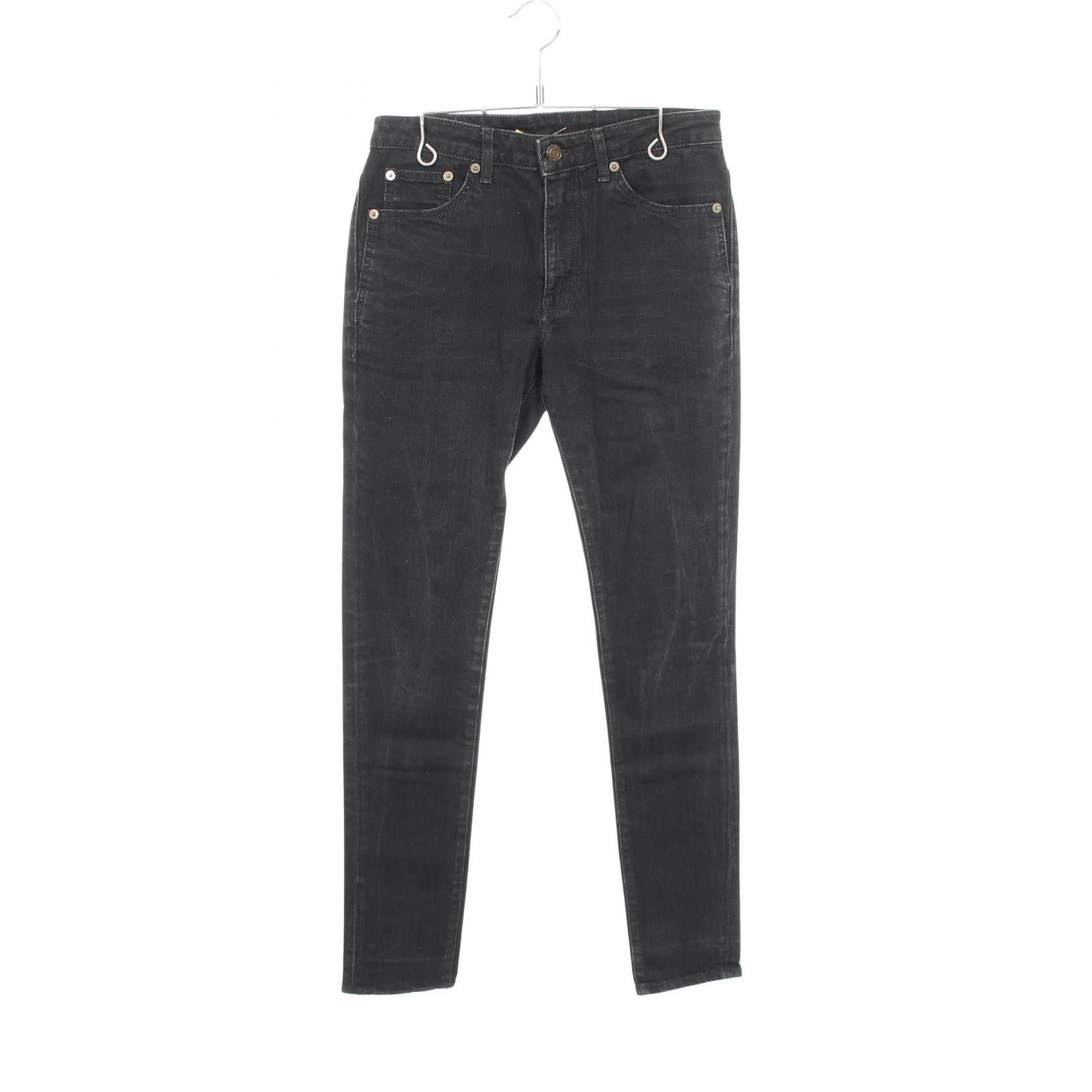 Yves Saint Laurent Yves Saint Laurent Saint Laurent Paris Cotton Denim Pants Textile Jeans 465479 DUTY FREE for USA Size ONE SIZE - 1 Thumbnail