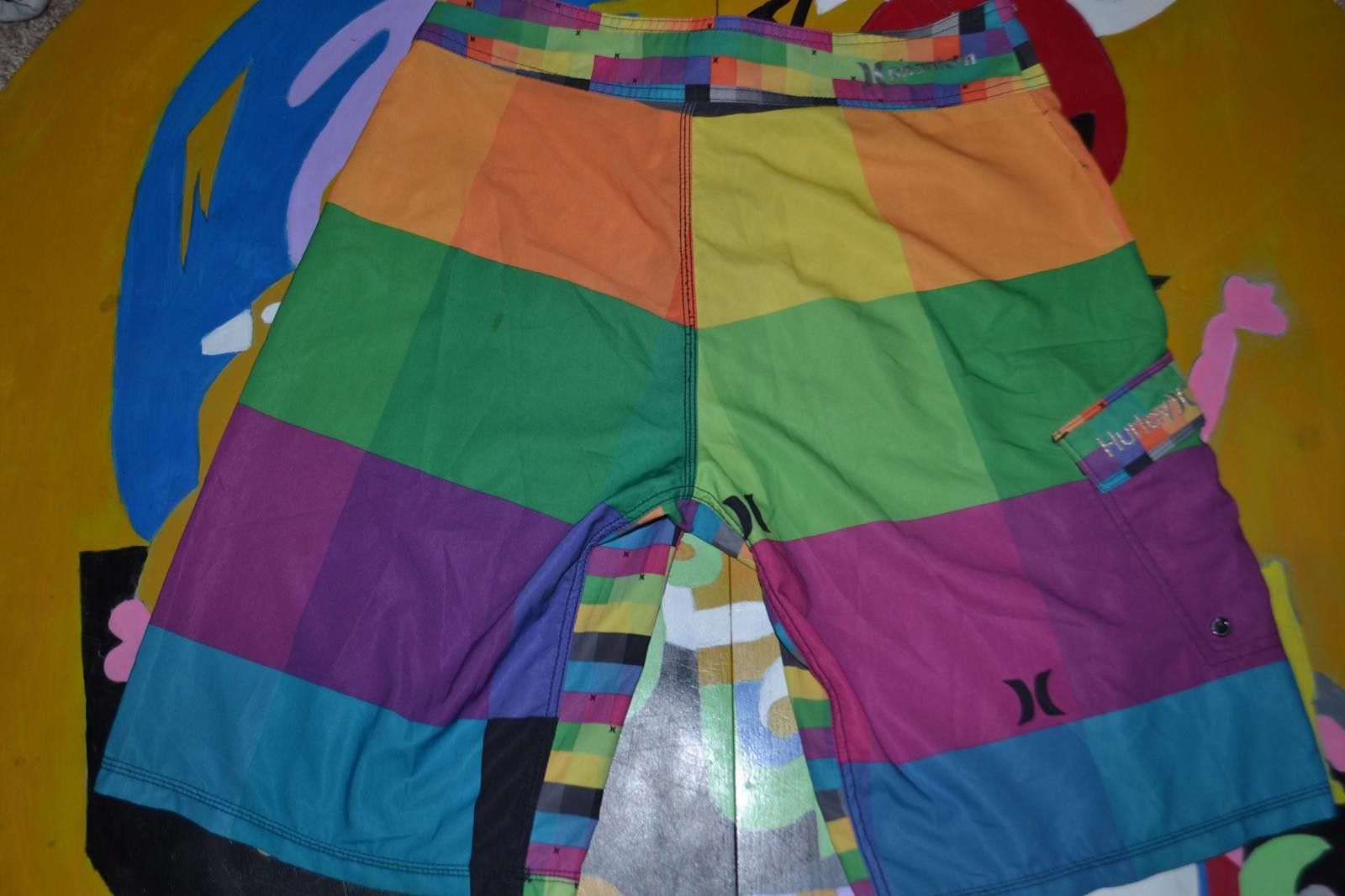 Hurley Hurley Men's Colorblock Board Shorts Size US 32 / EU 48 - 3 Thumbnail