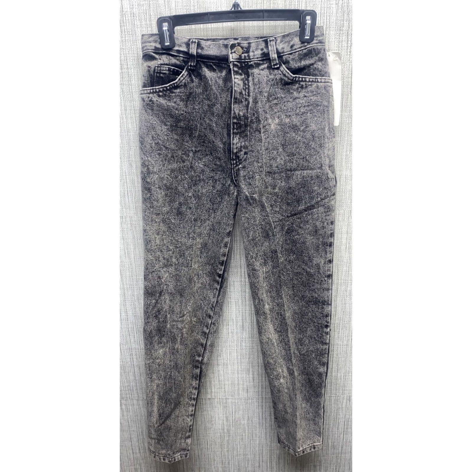 Denime Action West Womens Jeans Zip Fly Cotton Denim Black Size 11 27in 28in NWT USA Made Size 32" / US 10 / IT 46 - 2 Thumbnail