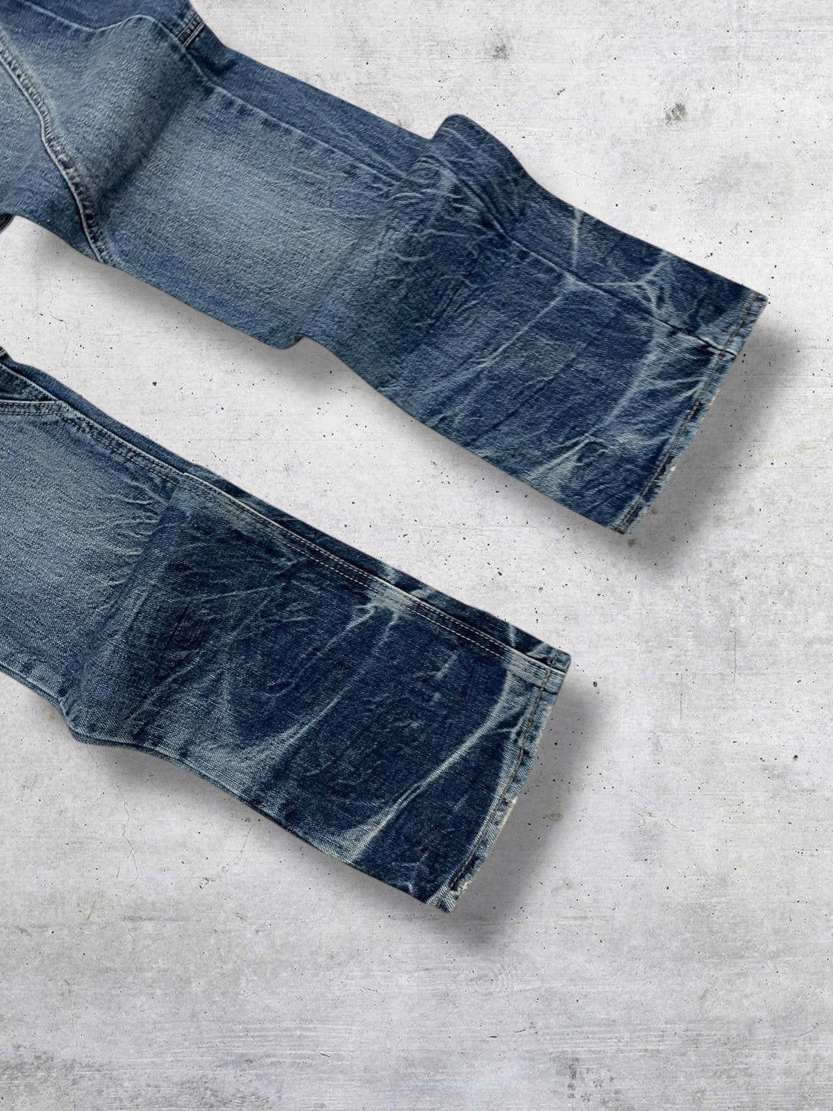 semanticdesign VINTAGE DHEART JAPAN DESIGNER 90S OG RUGGED AESTHETIC DENIM Size US 31 - 5 Thumbnail