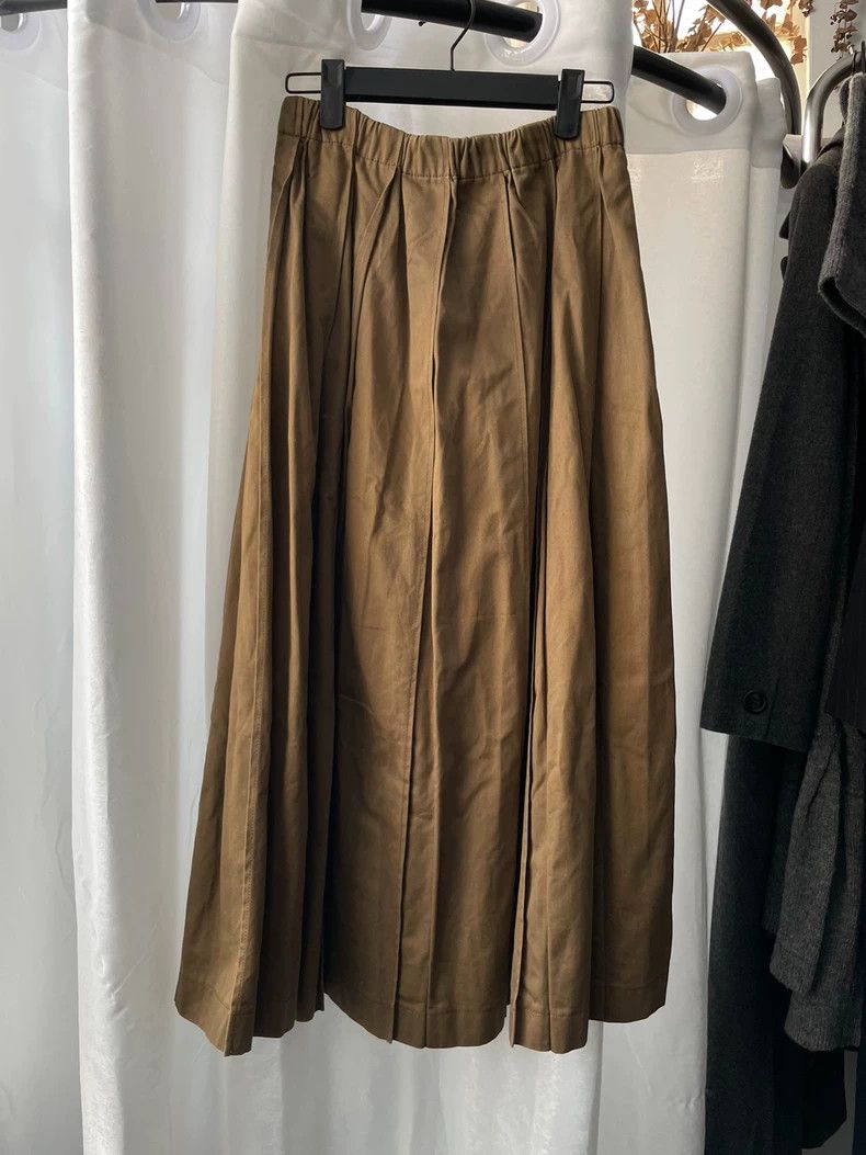 Comme des Garcons Comme des Garcons size os Midcentury cotton khaki dress Size 25" / US 0 / IT 36 - 1 Thumbnail