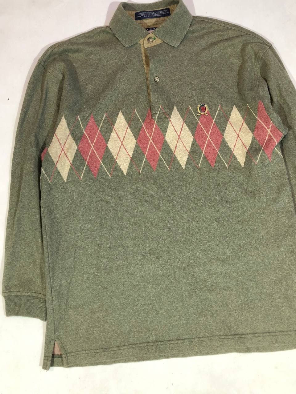 Tommy Hilfiger × Vintage Tommy Hilfiger Long Sleeve Vintage Size US S / EU 44-46 / 1 - 4 Thumbnail