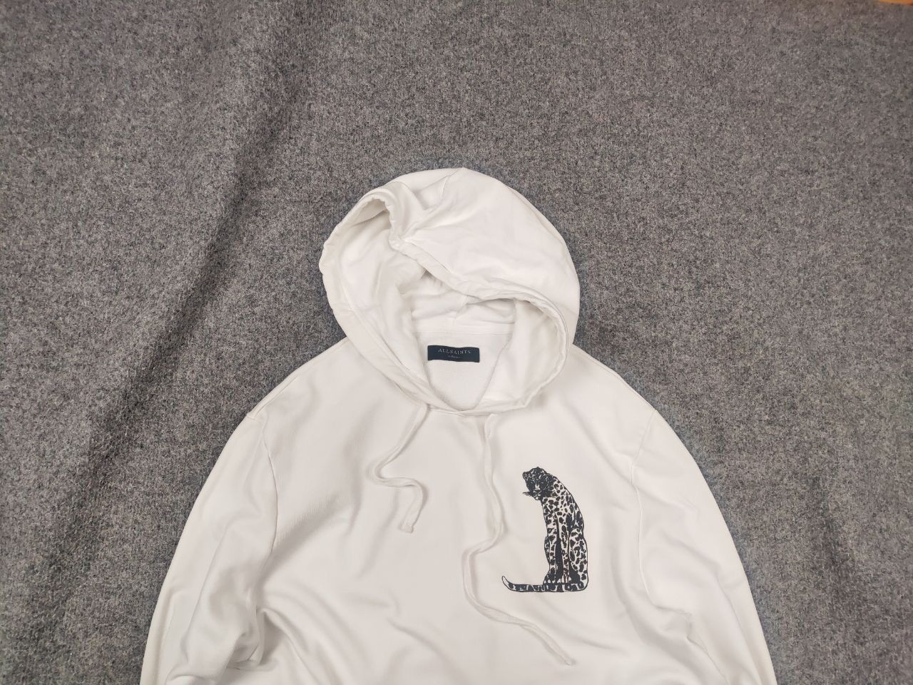 Allsaints Allsaints Cheetahs leopard Oversized Hoodie Vintage Style Size US M / EU 48-50 / 2 - 2 Thumbnail