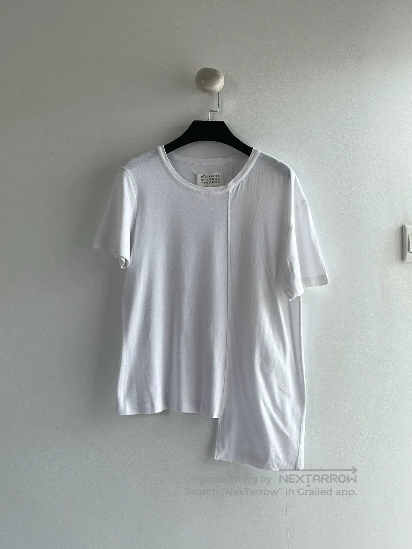 Maison Margiela Maison Martin Margiela Asymmetrical Short Sleeve Tee. Size US S / EU 44-46 / 1 - 5 Thumbnail