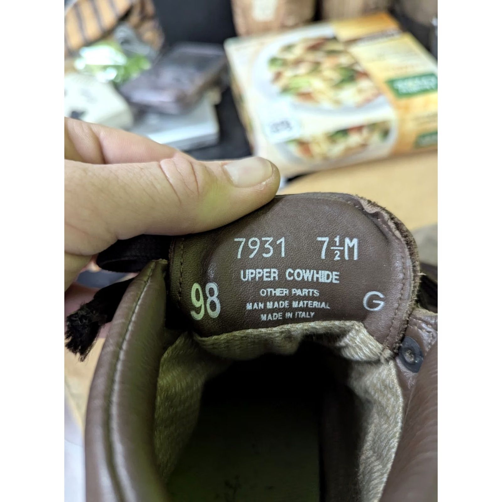 Vasque Vasque Skywalk GTX Boots Hiking - Womens 7.5M - Brown - Leather - Gore-Tex - Italy - Retro Outdoor Hiking Boots Size US 8 / IT 38 - 8 Thumbnail