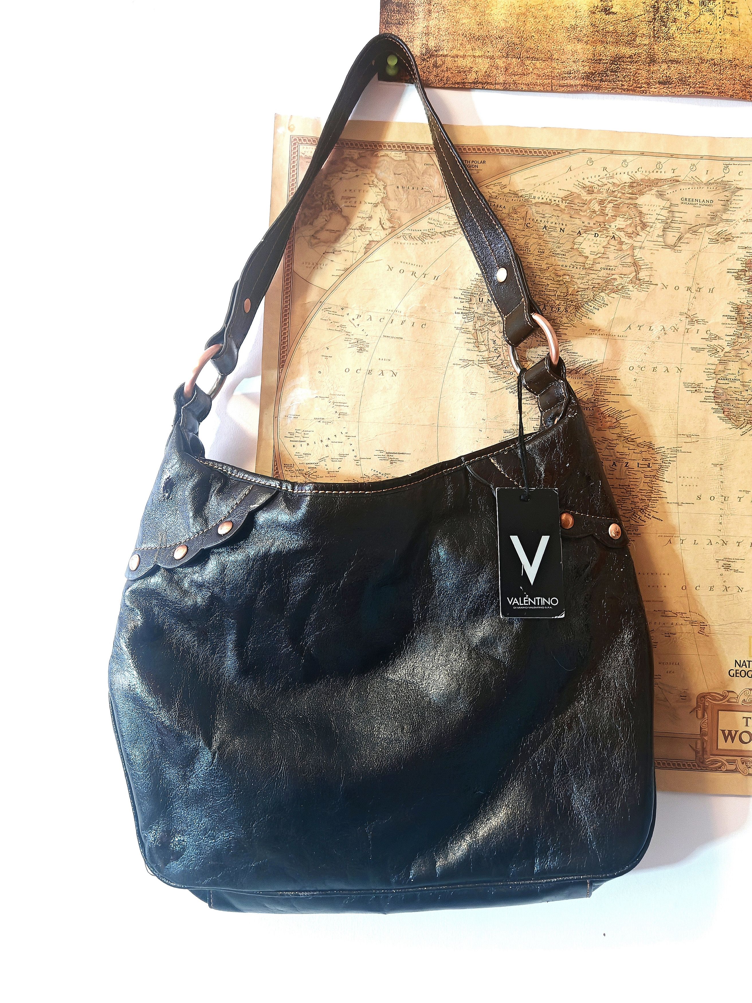 Mario Valentino Rare Valentino by Mario Valentino Vintage Hobo Bag Size ONE SIZE - 6 Thumbnail