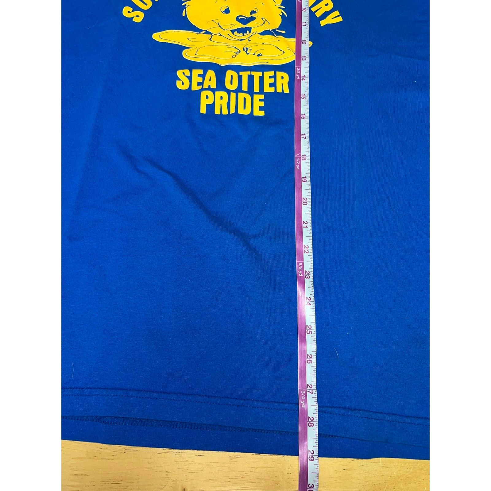 Fruit Of The Loom Vintage Sea Otter Shirt Sunrise Elementary Pride Tee 90s XL Size US XL / EU 56 / 4 - 7 Thumbnail