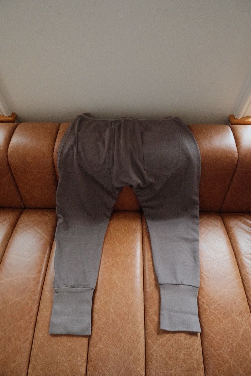 Helmut Lang French Terry Biker Dropcrotch Sweatpants Size US 30 / EU 46 - 6 Thumbnail