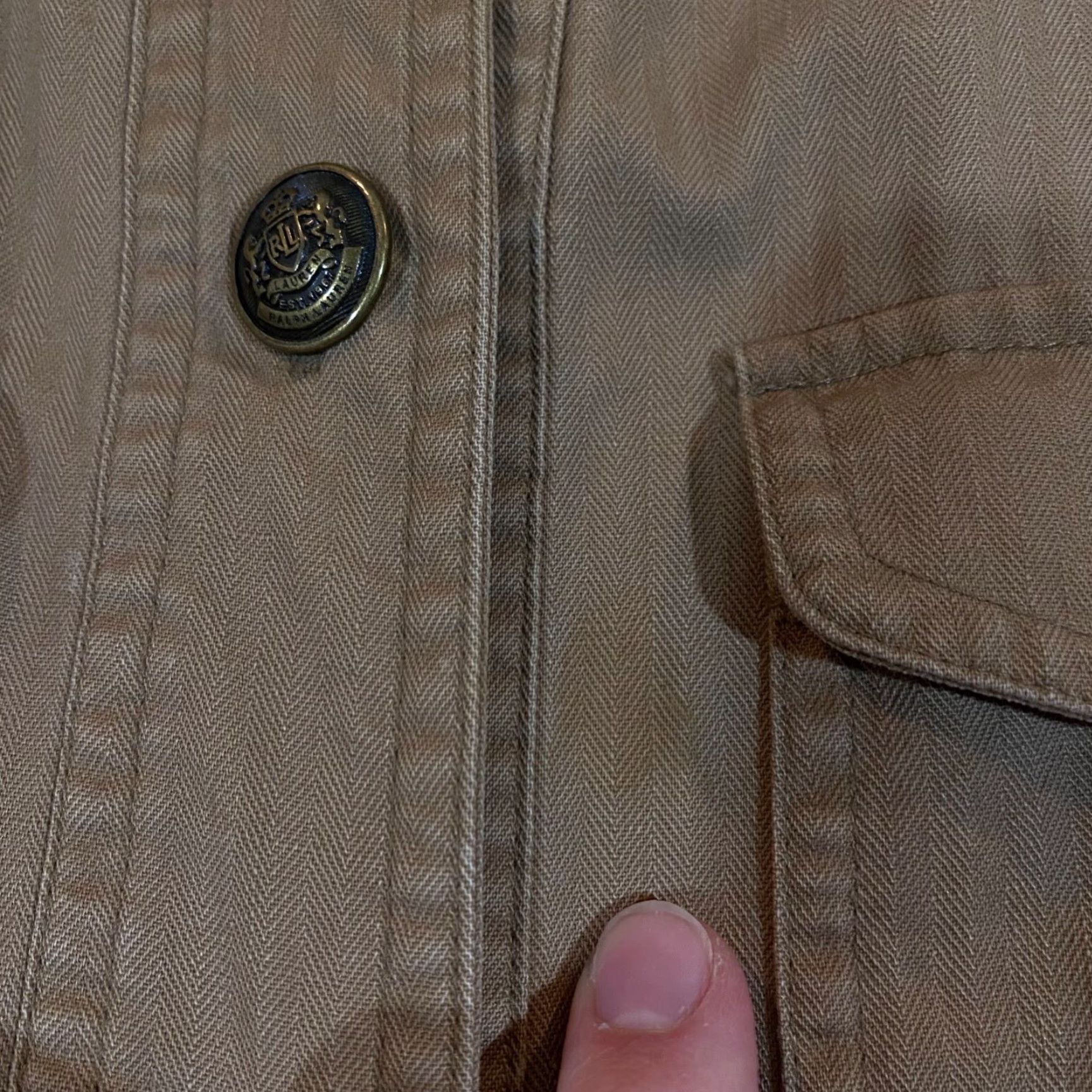 Ralph Lauren Lauren Ralph Lauren Jacket Women Size 12 Brown Military Epaulets Button Up Pockets Classic Womens Size XL / US 12-14 / IT 48-50 - 7 Thumbnail