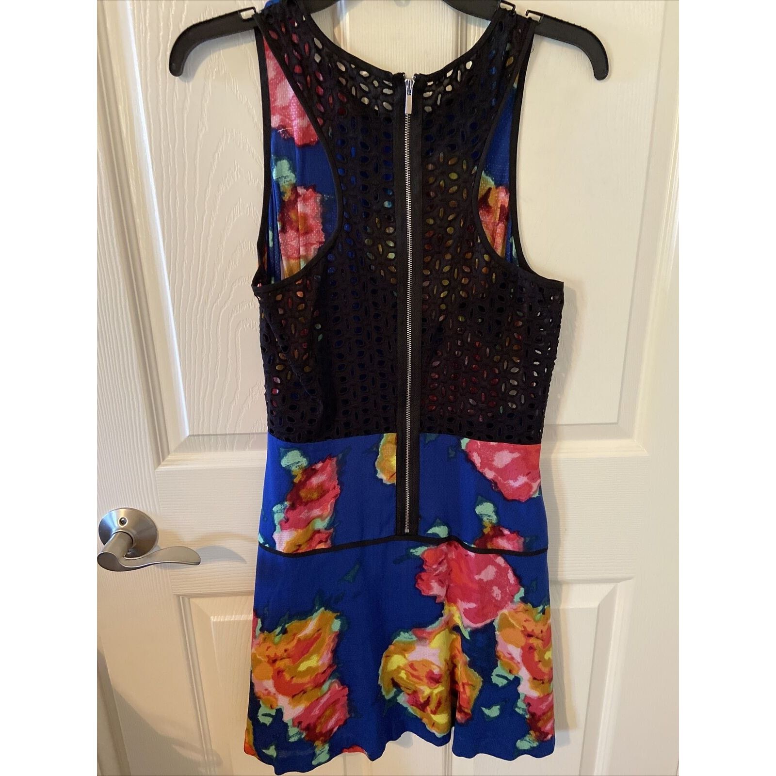 Other Rachel Roy Women's Floral Print Sleeveless Fit Flare Dress 6 Size M / US 6-8 / IT 42-44 - 2 Thumbnail