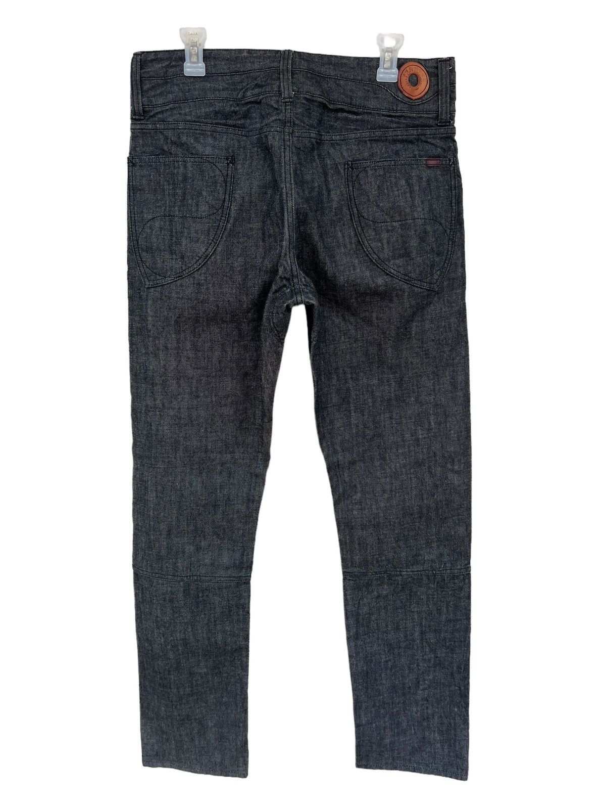 Vintage SAMMLER Japan Double Waist Denim Jeans Size US 34 / EU 50 - 13 Thumbnail