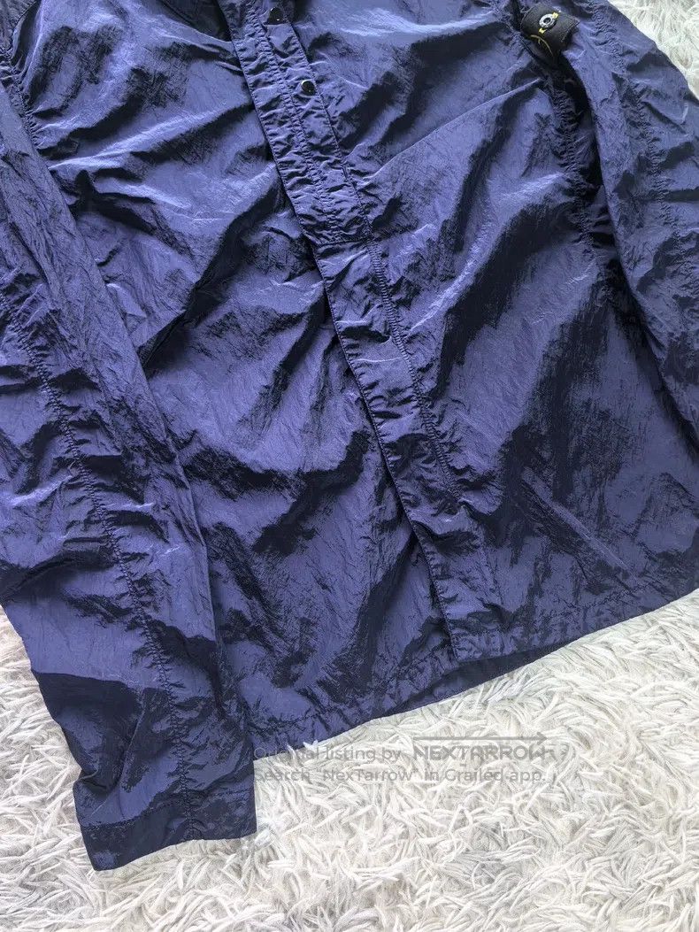 Stone Island Stone Island Blue Metal Nylon Size L Size US L / EU 52-54 / 3 - 3 Thumbnail