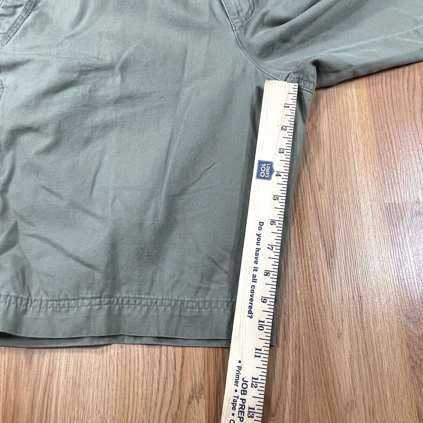 Vintage Columbia Mens Shorts Gray 38 Flat Front Khaki Chino Slack 100% Cotton Size US 38 / EU 54 - 6 Thumbnail