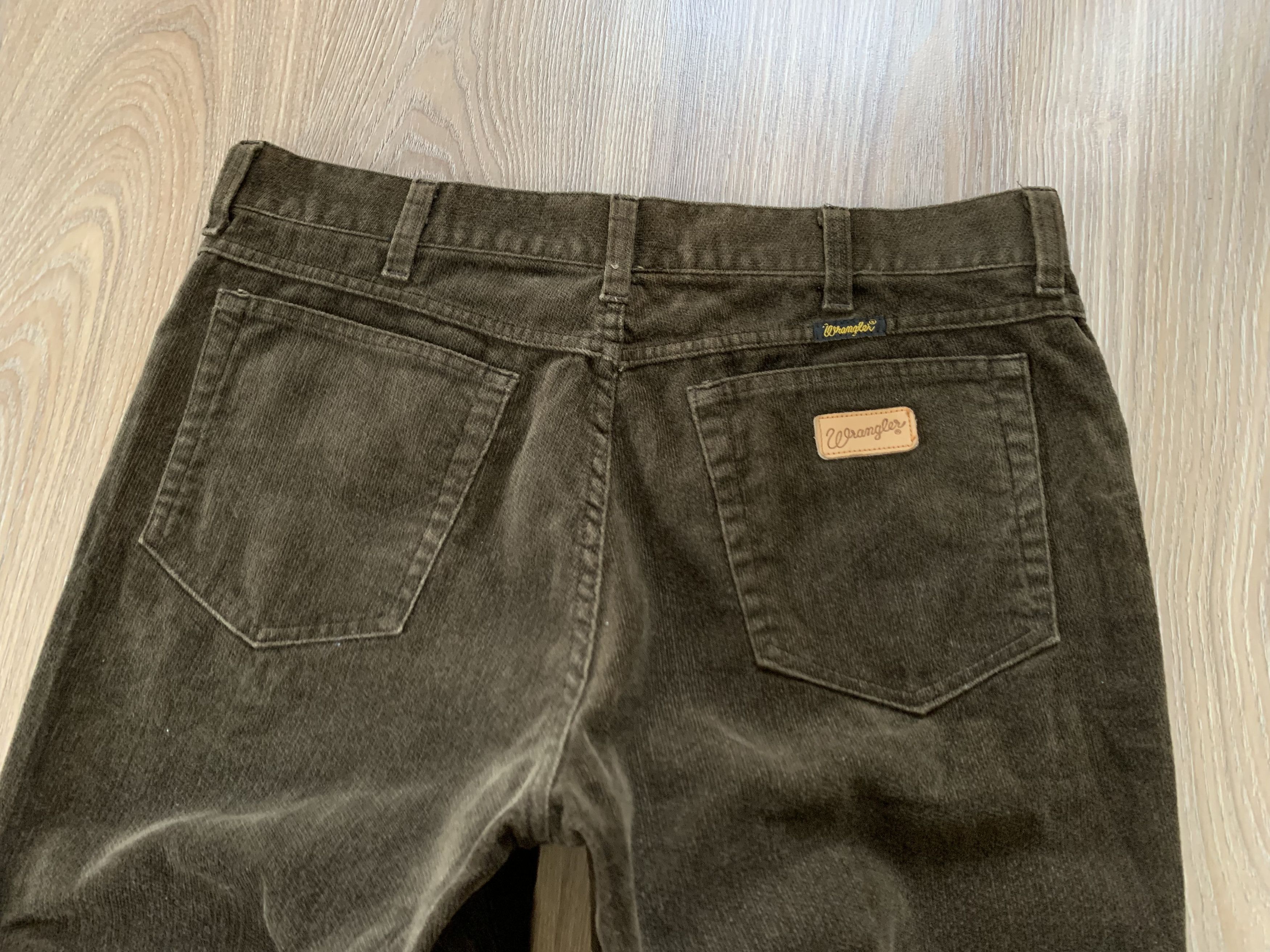 Vintage × Wrangler Wrangler Vintage Khaki Velvet Pants Size US 36 / EU 52 - 6 Thumbnail