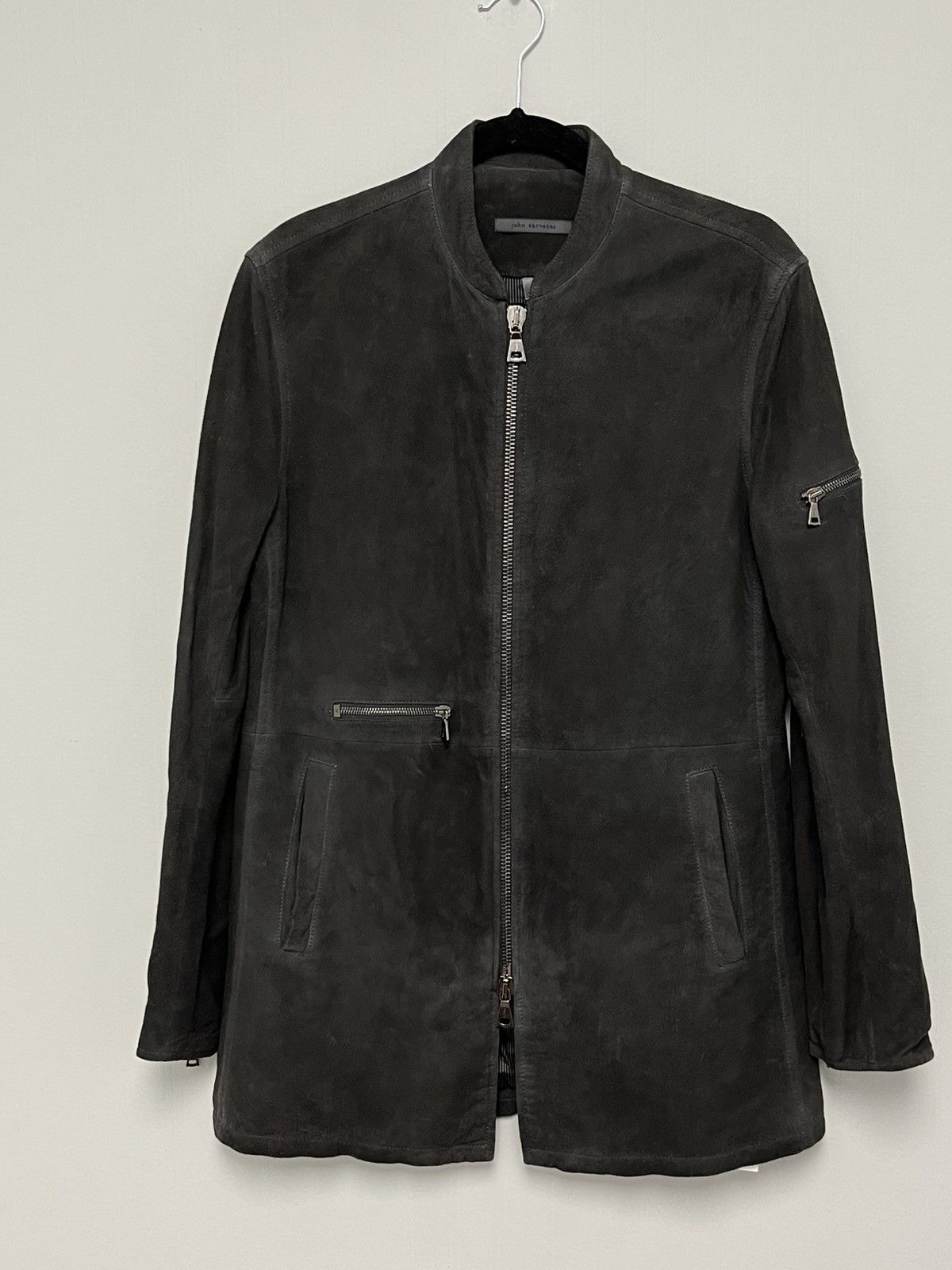John Varvatos 3/4 Length Suede Jacket Size EU 44 USA 34 small Size US S / EU 44-46 / 1 - 9 Thumbnail