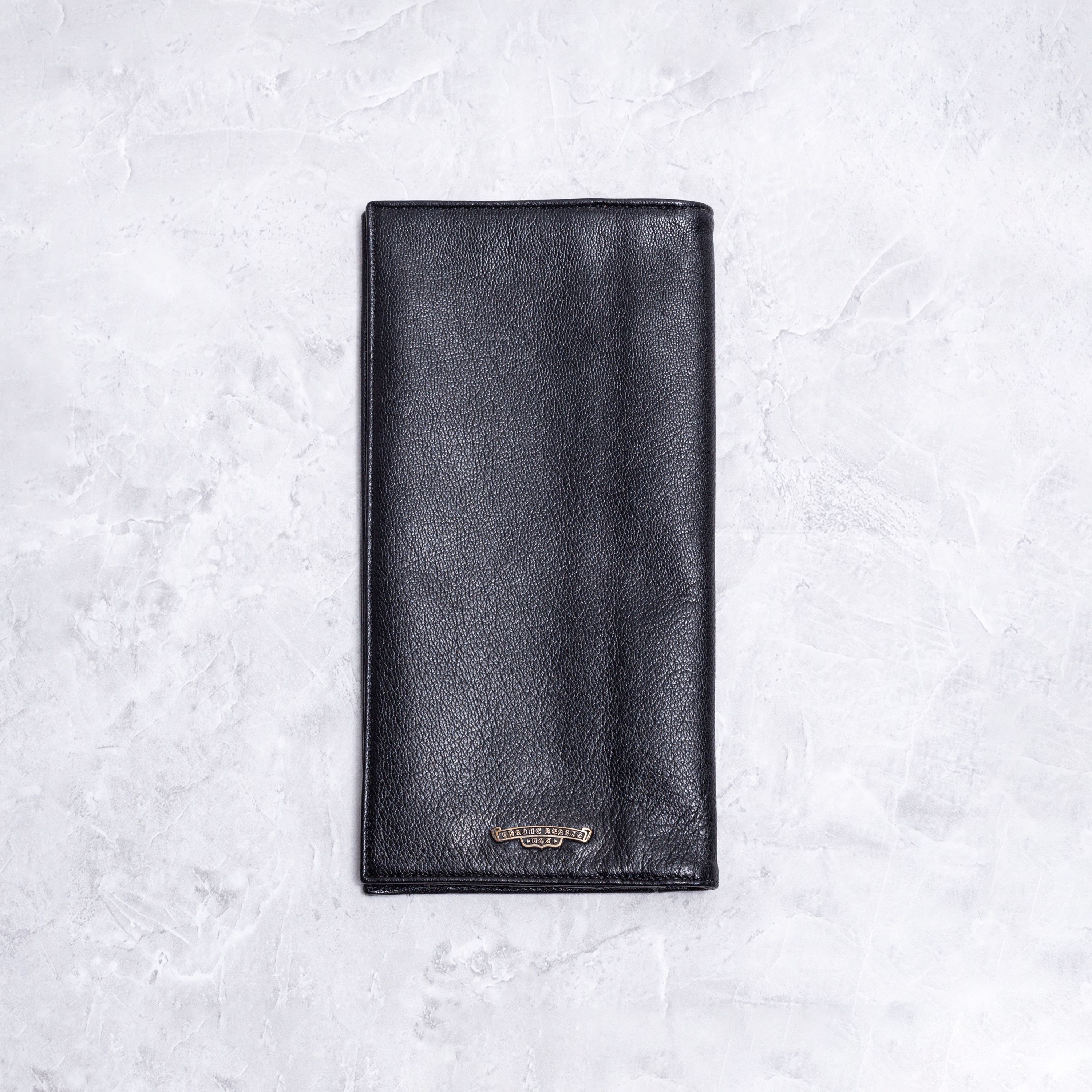 Chrome Hearts CHROME HEARTS Scroll Label TRVL DOX Wallet BLACK Size ONE SIZE - 1 Thumbnail