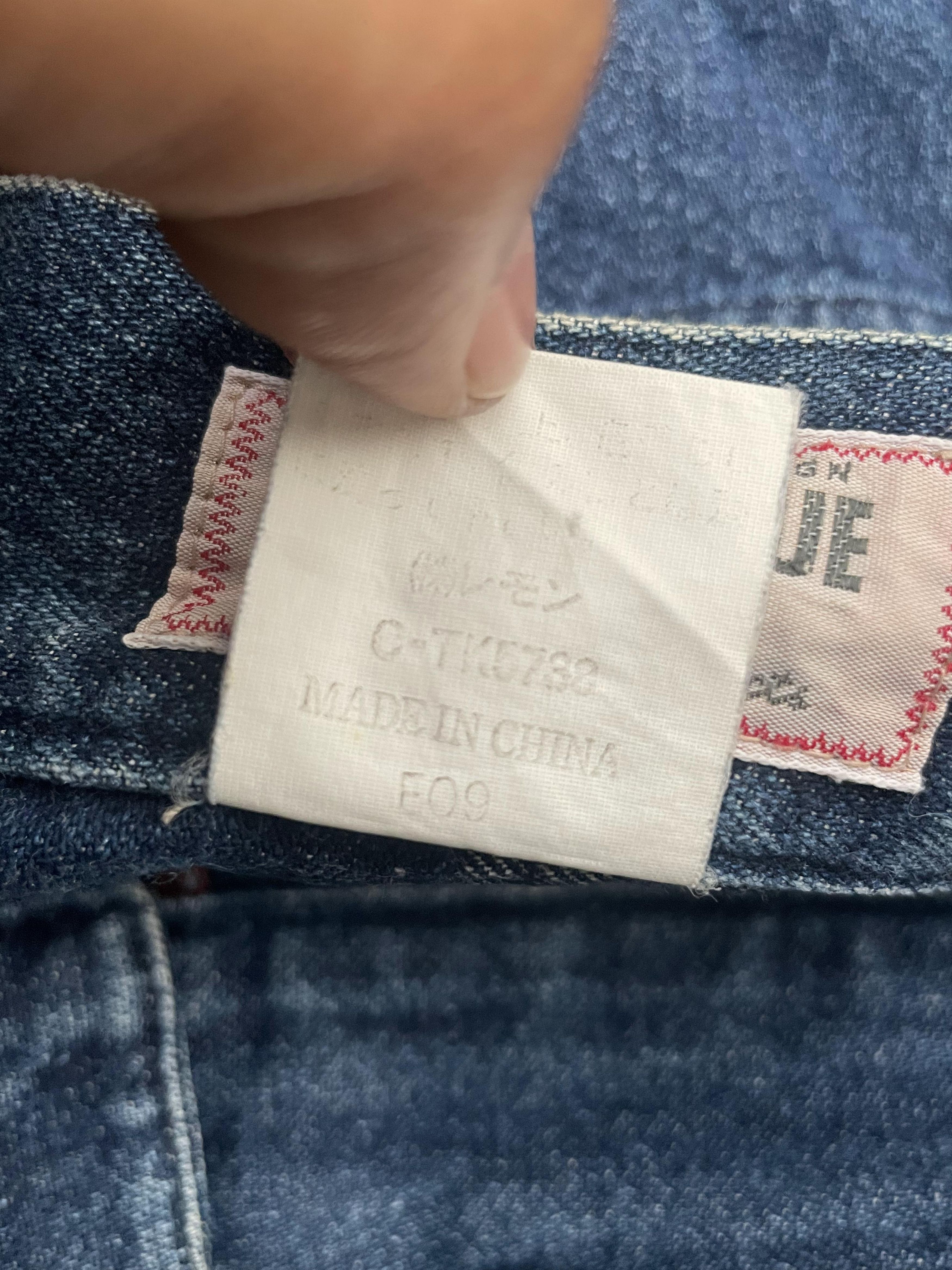 Japanese Brand Vintage Flare Betty Blue Shinji Abe Custom Denim Size 29" - 9 Thumbnail