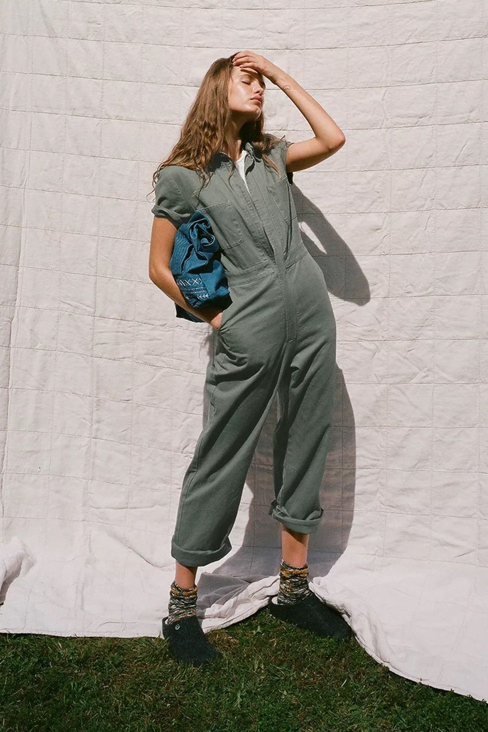 Urban Outfitters Urban Outfitters Canvas Utility Flight Jumpsuit Size 25" / US 0 / IT 36 - 9 Thumbnail