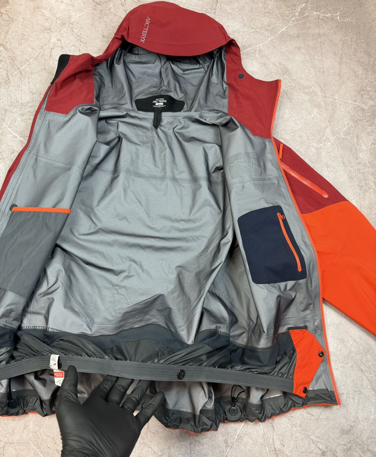 Arc'teryx Arcteryx rush jacket Red/Orange Large Goretex pro Recco Size US L / EU 52-54 / 3 - 10 Thumbnail