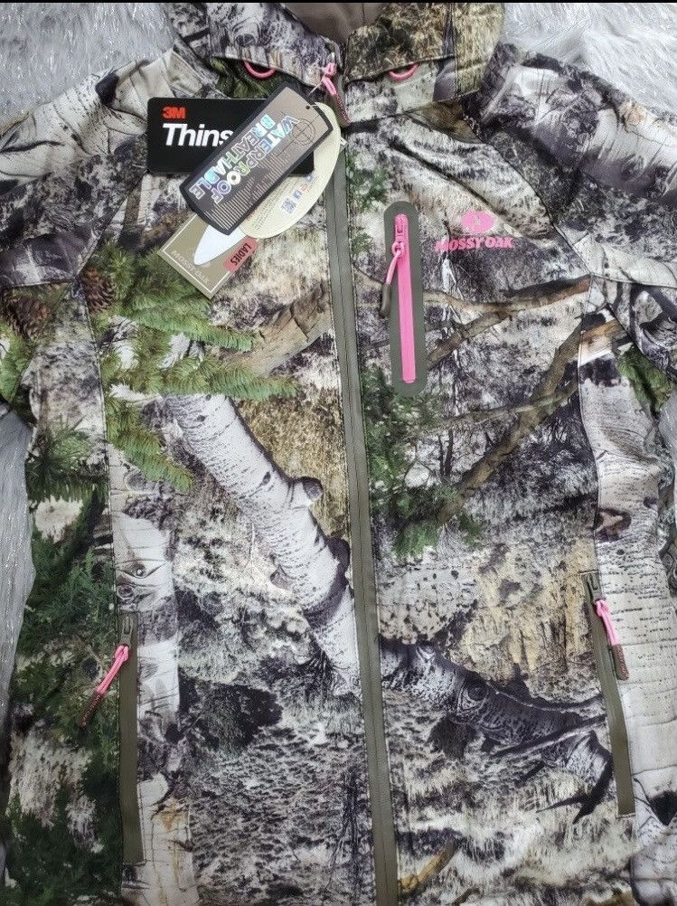 Mossy Oaks Mountain Country Camo Parka Coat Size L / US 10 / IT 46 - 3 Thumbnail