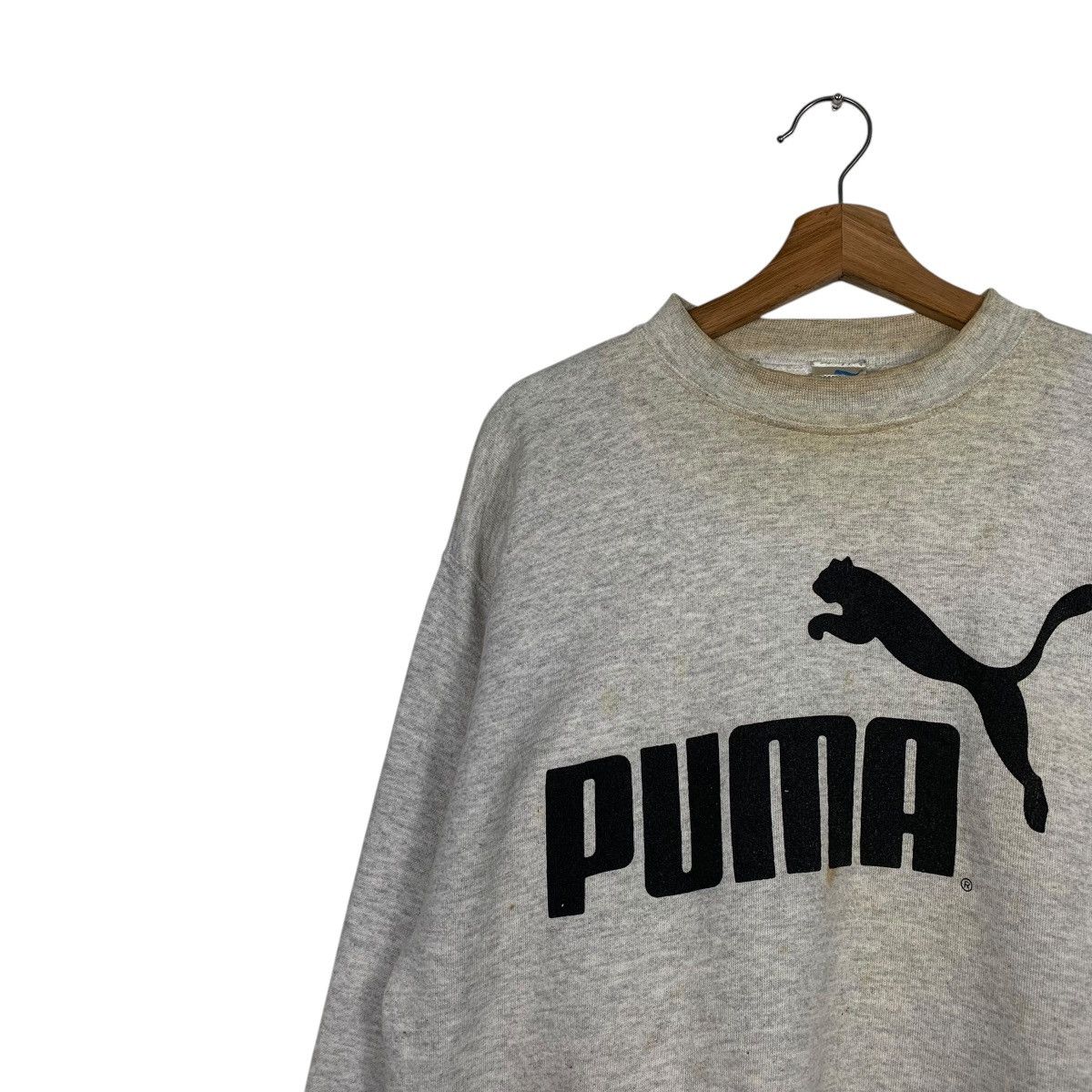 Puma Vintage 80s Puma Big Logo Crewneck Sweatshirt Size US L / EU 52-54 / 3 - 6 Thumbnail