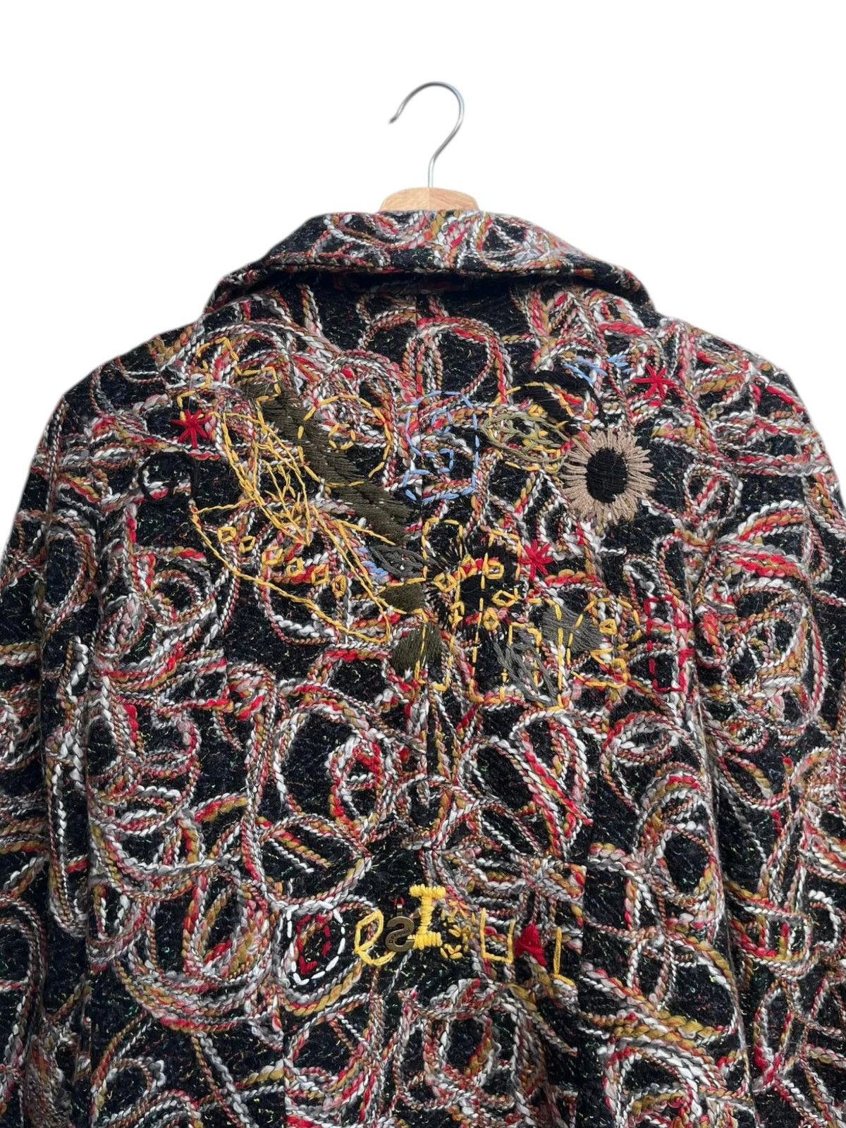 Desigual Desigual Twisted Boucle Fitted Coat Size 38 Size M / US 6-8 / IT 42-44 - 14 Thumbnail