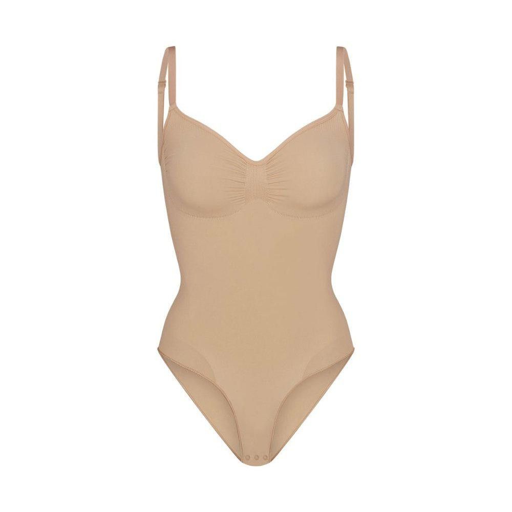 Designer CT272 SKIMS SCULPTING BODYSUIT BRIEF WITH SNAPS CLAY 4XL/5XL Size ONE SIZE - 1 Thumbnail