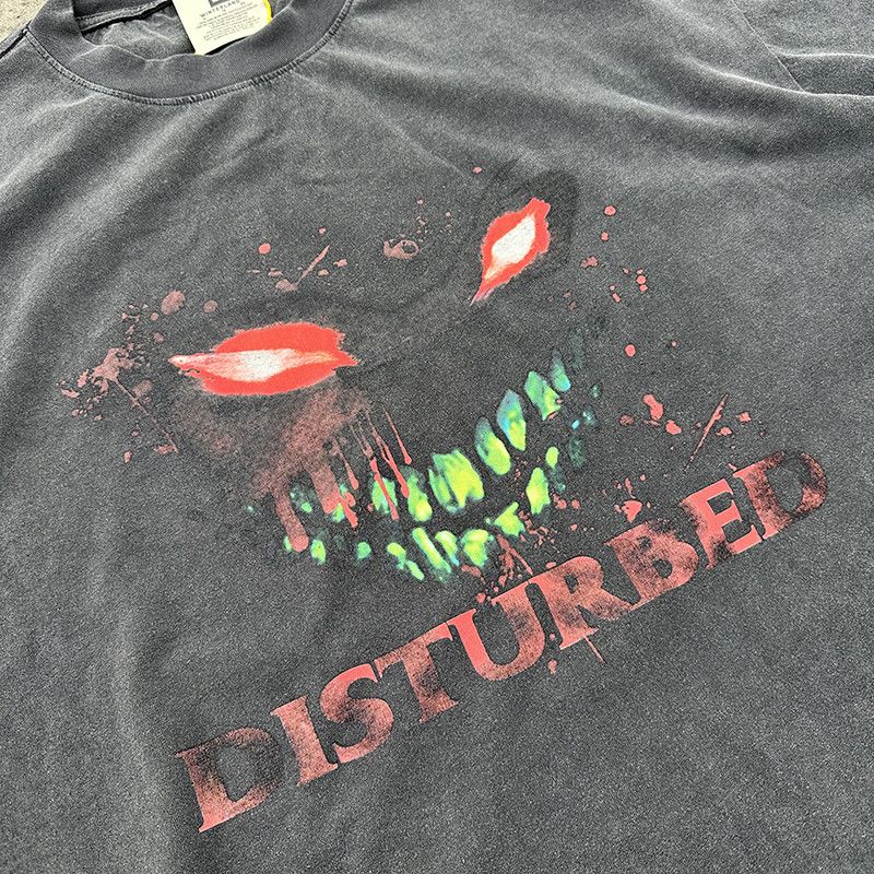Japanese Brand × Vintage Disturber Graphic Printed Vintage T Shirt Size US M / EU 48-50 / 2 - 3 Thumbnail