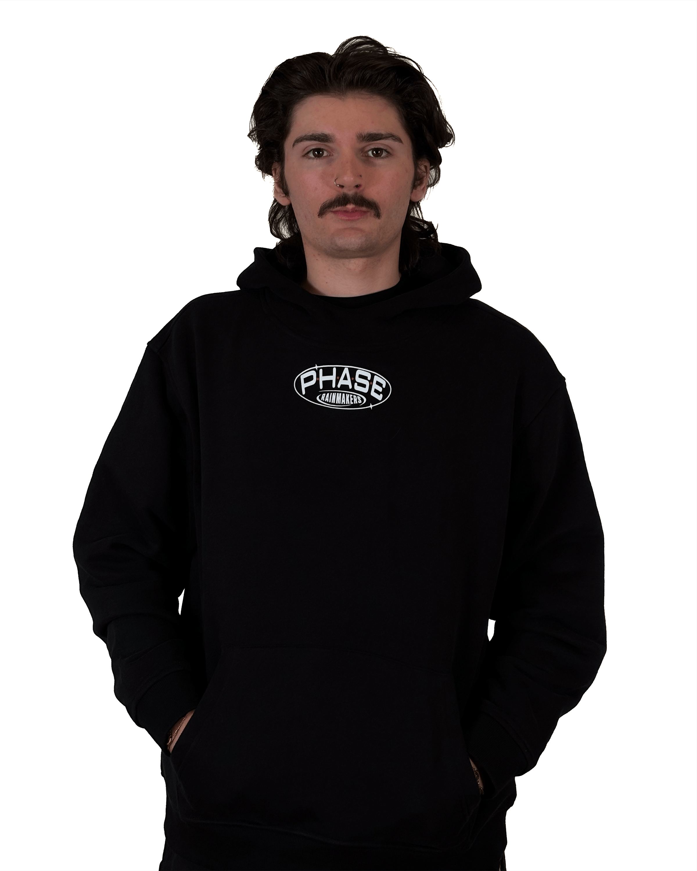 PHASE Garments Rainmakers Black Pullover Sweatshirt Size Medium Size US M / EU 48-50 / 2 - 3 Thumbnail