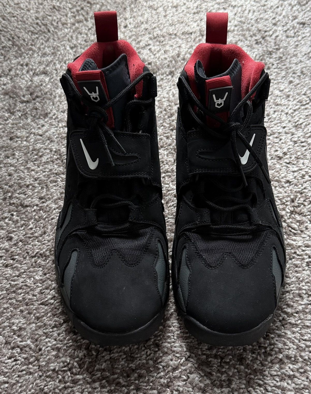 Nike Nike DT Diamond Turf 96 Deion Sanders Black Red Size US 11 / EU 44 - 4 Thumbnail