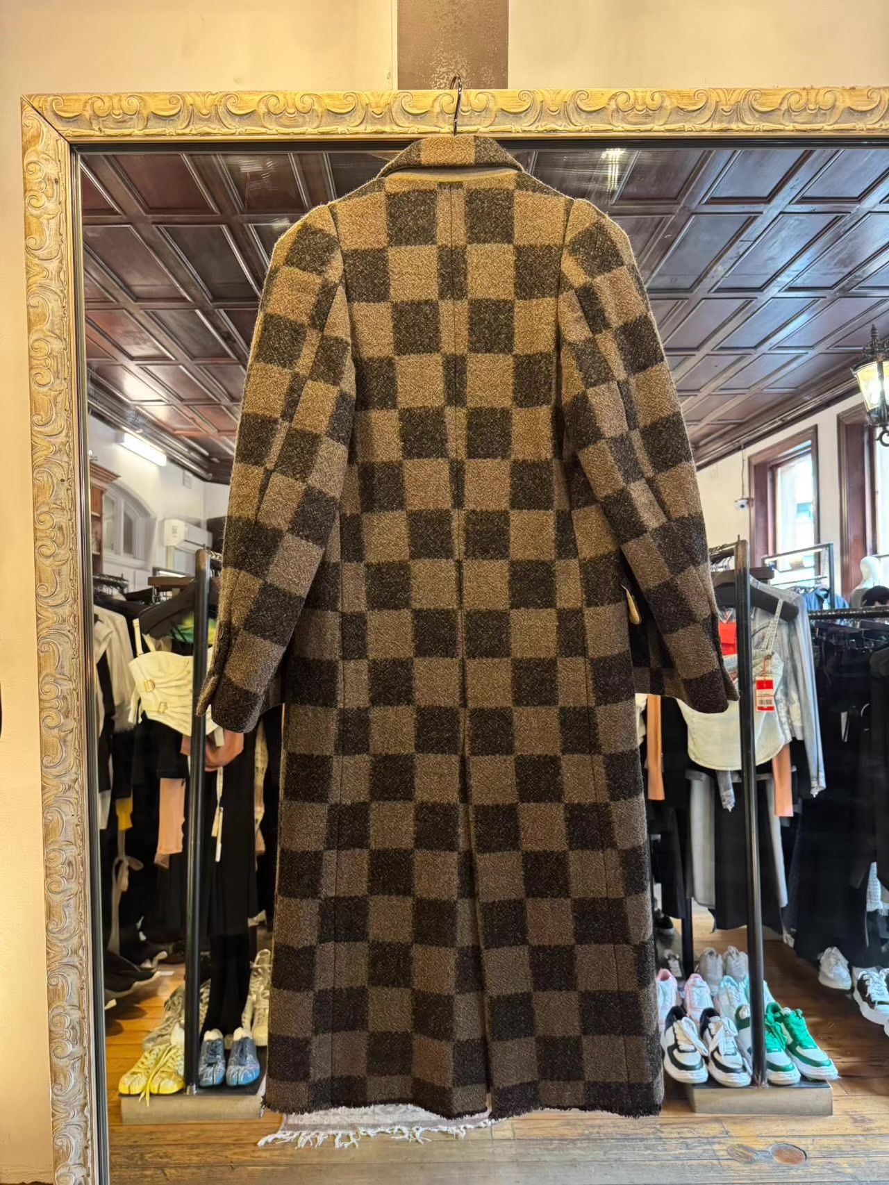 Uma Wang UMA WANG FW25 Main Women’s Brown/Tan Cita Coat Ｑ25 Size S / US 4 / IT 40 - 2 Thumbnail