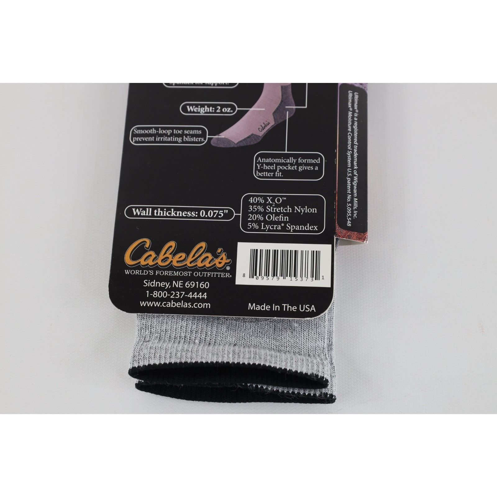 Cabelas Deadstock Vintage 90s Y2K Cabelas Ultimax Liner Boot Socks Size ONE SIZE - 9 Thumbnail